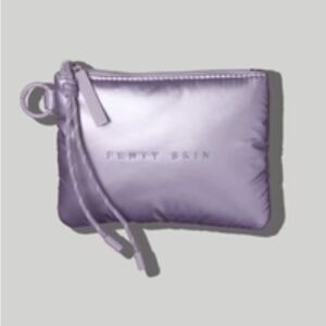 Fenty Skin Metallic Lavender Mini Pouch NEW